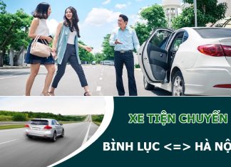 Xe ghép Hà Nội Bình Lục Hà Nam (Ưu đãi tháng 2/2023)